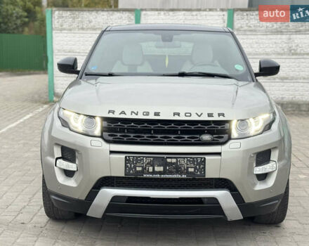 Жовтий Ленд Ровер Рендж Ровер Евок, об'ємом двигуна 2.18 л та пробігом 183 тис. км за 18950 $, фото 1 на Automoto.ua