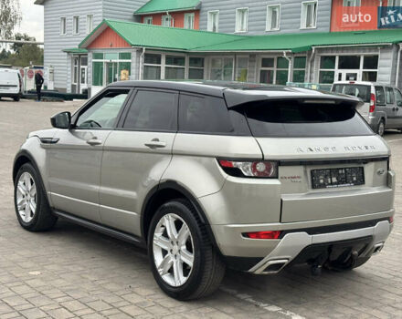 Жовтий Ленд Ровер Рендж Ровер Евок, об'ємом двигуна 2.18 л та пробігом 183 тис. км за 18950 $, фото 8 на Automoto.ua