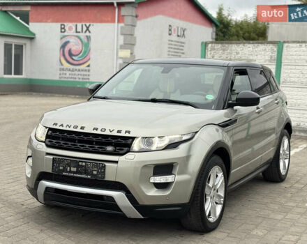 Жовтий Ленд Ровер Рендж Ровер Евок, об'ємом двигуна 2.18 л та пробігом 183 тис. км за 18950 $, фото 2 на Automoto.ua