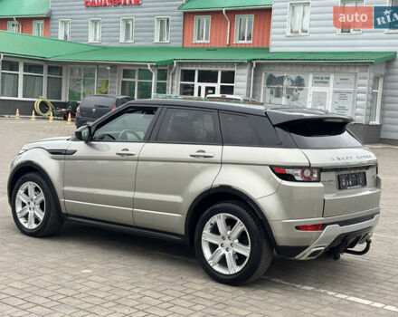 Жовтий Ленд Ровер Рендж Ровер Евок, об'ємом двигуна 2.18 л та пробігом 183 тис. км за 18950 $, фото 7 на Automoto.ua