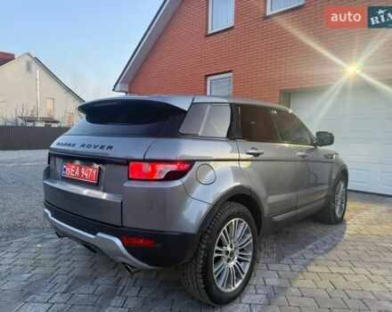 Серый Ленд Ровер Рендж Ровер Эвок, объемом двигателя 2.18 л и пробегом 200 тыс. км за 16800 $, фото 4 на Automoto.ua
