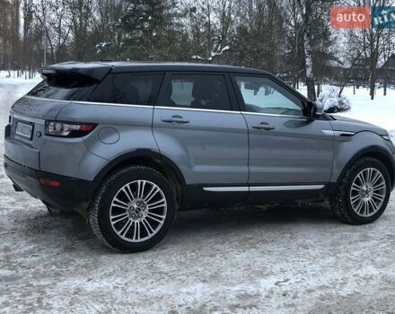 Сірий Ленд Ровер Рендж Ровер Евок, об'ємом двигуна 2 л та пробігом 192 тис. км за 14800 $, фото 28 на Automoto.ua