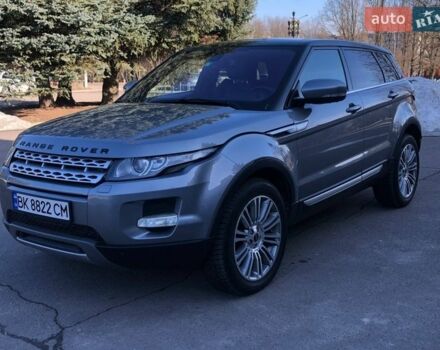 Серый Ленд Ровер Рендж Ровер Эвок, объемом двигателя 2 л и пробегом 194 тыс. км за 14400 $, фото 2 на Automoto.ua