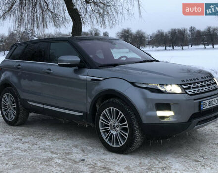 Сірий Ленд Ровер Рендж Ровер Евок, об'ємом двигуна 2 л та пробігом 192 тис. км за 14800 $, фото 6 на Automoto.ua