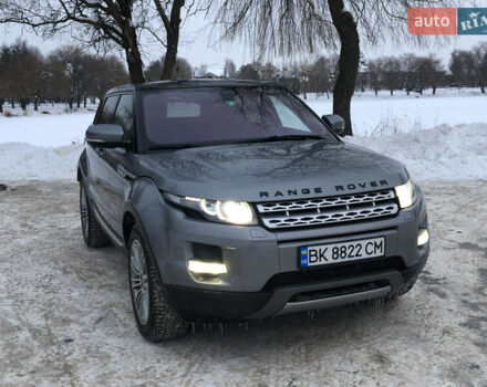 Сірий Ленд Ровер Рендж Ровер Евок, об'ємом двигуна 2 л та пробігом 192 тис. км за 14800 $, фото 4 на Automoto.ua
