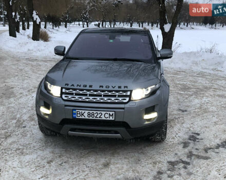 Сірий Ленд Ровер Рендж Ровер Евок, об'ємом двигуна 2 л та пробігом 192 тис. км за 14800 $, фото 3 на Automoto.ua