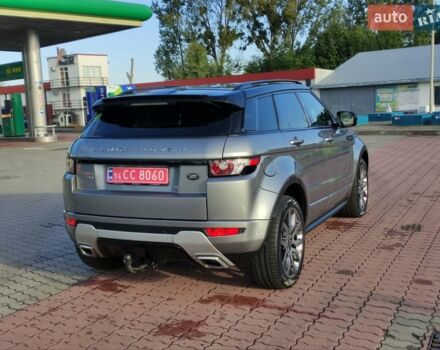 Сірий Ленд Ровер Рендж Ровер Евок, об'ємом двигуна 2 л та пробігом 215 тис. км за 14950 $, фото 7 на Automoto.ua