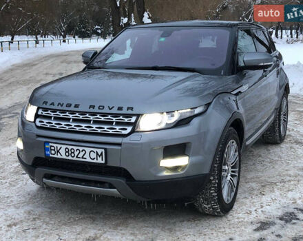 Серый Ленд Ровер Рендж Ровер Эвок, объемом двигателя 2 л и пробегом 194 тыс. км за 15200 $, фото 1 на Automoto.ua