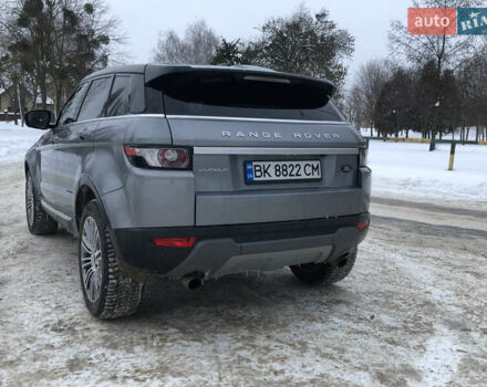 Сірий Ленд Ровер Рендж Ровер Евок, об'ємом двигуна 2 л та пробігом 192 тис. км за 14800 $, фото 18 на Automoto.ua
