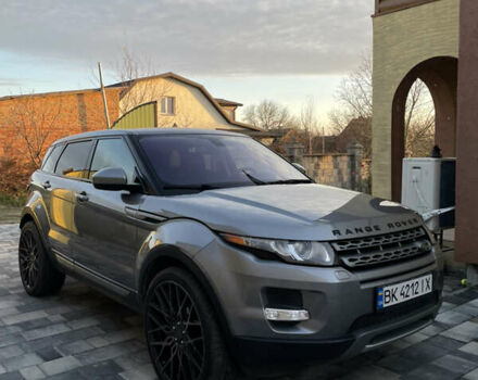 Сірий Ленд Ровер Рендж Ровер Евок, об'ємом двигуна 2 л та пробігом 210 тис. км за 16450 $, фото 1 на Automoto.ua