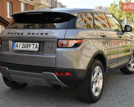 Сірий Ленд Ровер Рендж Ровер Евок, об'ємом двигуна 2 л та пробігом 250 тис. км за 15400 $, фото 3 на Automoto.ua