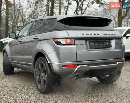 Сірий Ленд Ровер Рендж Ровер Евок, об'ємом двигуна 2 л та пробігом 144 тис. км за 13500 $, фото 3 на Automoto.ua