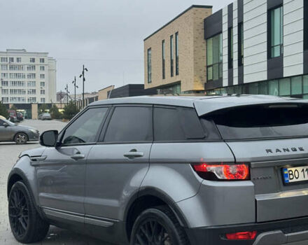 Серый Ленд Ровер Рендж Ровер Эвок, объемом двигателя 2 л и пробегом 233 тыс. км за 16777 $, фото 7 на Automoto.ua