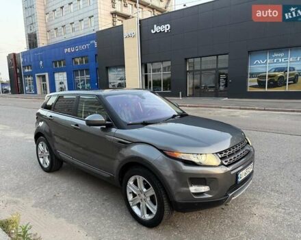 Серый Ленд Ровер Рендж Ровер Эвок, объемом двигателя 2 л и пробегом 250 тыс. км за 14200 $, фото 1 на Automoto.ua