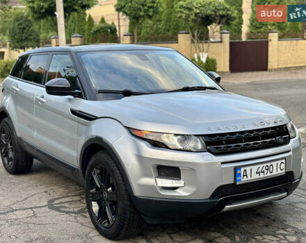 Сірий Ленд Ровер Рендж Ровер Евок, об'ємом двигуна 2 л та пробігом 115 тис. км за 18500 $, фото 10 на Automoto.ua