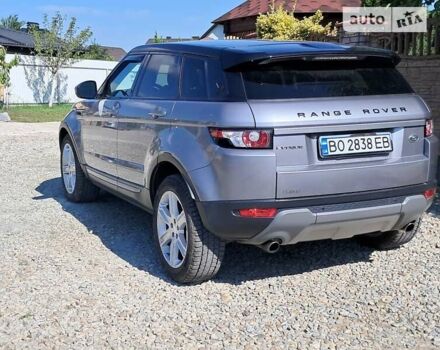 Сірий Ленд Ровер Рендж Ровер Евок, об'ємом двигуна 2 л та пробігом 137 тис. км за 15555 $, фото 5 на Automoto.ua
