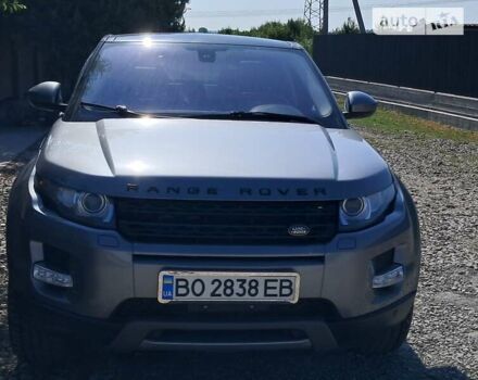 Сірий Ленд Ровер Рендж Ровер Евок, об'ємом двигуна 2 л та пробігом 137 тис. км за 15555 $, фото 8 на Automoto.ua