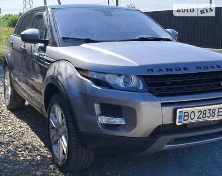 Сірий Ленд Ровер Рендж Ровер Евок, об'ємом двигуна 2 л та пробігом 137 тис. км за 15555 $, фото 1 на Automoto.ua