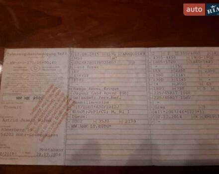 Серый Ленд Ровер Рендж Ровер Эвок, объемом двигателя 2.18 л и пробегом 207 тыс. км за 23000 $, фото 87 на Automoto.ua