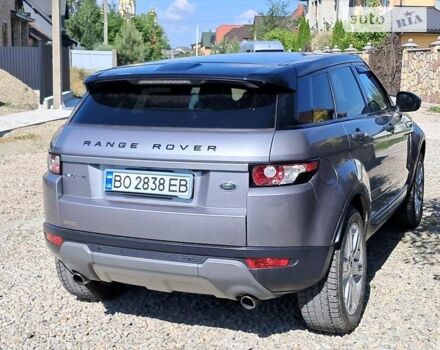 Сірий Ленд Ровер Рендж Ровер Евок, об'ємом двигуна 2 л та пробігом 137 тис. км за 15555 $, фото 4 на Automoto.ua