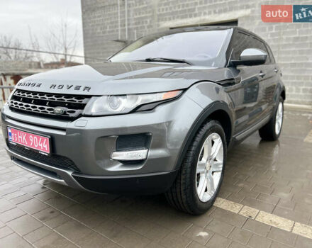 Сірий Ленд Ровер Рендж Ровер Евок, об'ємом двигуна 2 л та пробігом 220 тис. км за 13300 $, фото 2 на Automoto.ua