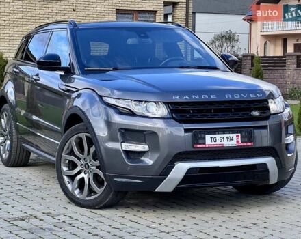 Ленд Ровер Рендж Ровер Эвок 2015 в Стрые на Automoto.ua Серый Ленд Ровер Рендж Ровер Эвок, объемом двигателя 2.18 л и пробегом 80 тыс. км за 19500 $, фото 3 на Automoto.ua