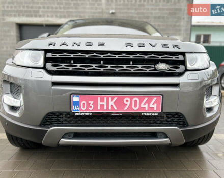 Сірий Ленд Ровер Рендж Ровер Евок, об'ємом двигуна 2 л та пробігом 220 тис. км за 13300 $, фото 35 на Automoto.ua