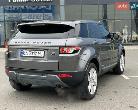 Сірий Ленд Ровер Рендж Ровер Евок, об'ємом двигуна 2 л та пробігом 110 тис. км за 16890 $, фото 3 на Automoto.ua