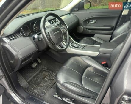 Сірий Ленд Ровер Рендж Ровер Евок, об'ємом двигуна 2.18 л та пробігом 104 тис. км за 19500 $, фото 12 на Automoto.ua