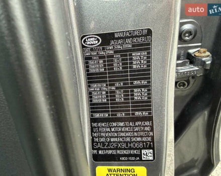 Серый Ленд Ровер Рендж Ровер Эвок, объемом двигателя 2 л и пробегом 70 тыс. км за 34000 $, фото 26 на Automoto.ua