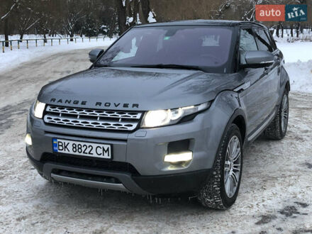 Сірий Ленд Ровер Рендж Ровер Евок, об'ємом двигуна 2 л та пробігом 192 тис. км за 14800 $, фото 1 на Automoto.ua