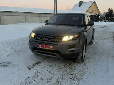 Серый Ленд Ровер Рендж Ровер Эвок, объемом двигателя 2 л и пробегом 216 тыс. км за 16000 $, фото 1 на Automoto.ua