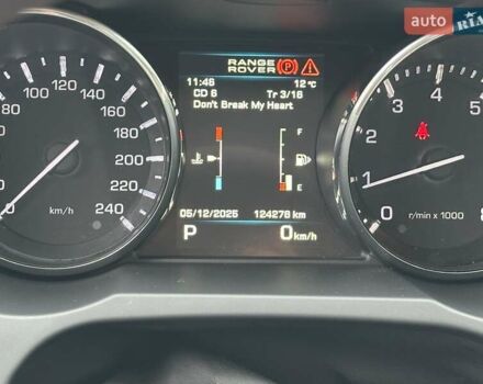 Синій Ленд Ровер Рендж Ровер Евок, об'ємом двигуна 2 л та пробігом 124 тис. км за 14600 $, фото 16 на Automoto.ua