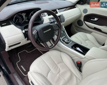 Синій Ленд Ровер Рендж Ровер Евок, об'ємом двигуна 2 л та пробігом 124 тис. км за 14600 $, фото 10 на Automoto.ua