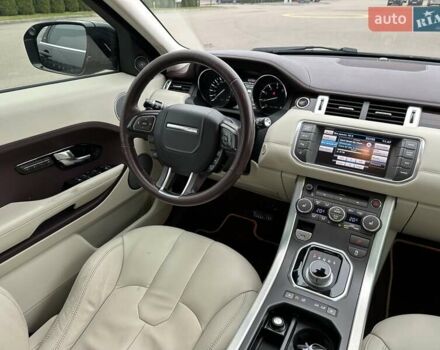 Синій Ленд Ровер Рендж Ровер Евок, об'ємом двигуна 2 л та пробігом 124 тис. км за 14600 $, фото 25 на Automoto.ua