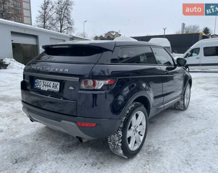 Синий Ленд Ровер Рендж Ровер Эвок, объемом двигателя 2 л и пробегом 163 тыс. км за 14500 $, фото 6 на Automoto.ua