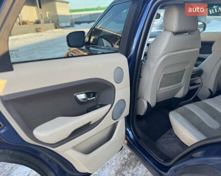 Синій Ленд Ровер Рендж Ровер Евок, об'ємом двигуна 2.18 л та пробігом 178 тис. км за 15900 $, фото 23 на Automoto.ua