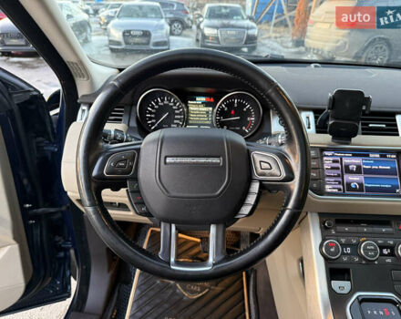 Синій Ленд Ровер Рендж Ровер Евок, об'ємом двигуна 2.18 л та пробігом 220 тис. км за 14900 $, фото 26 на Automoto.ua