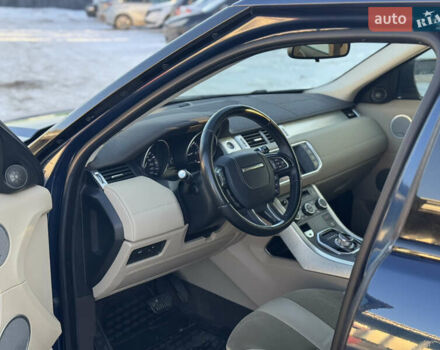 Синій Ленд Ровер Рендж Ровер Евок, об'ємом двигуна 2.18 л та пробігом 178 тис. км за 15900 $, фото 14 на Automoto.ua