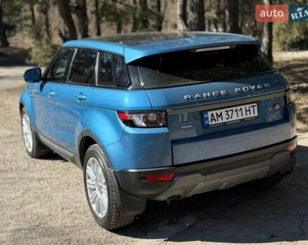Синий Ленд Ровер Рендж Ровер Эвок, объемом двигателя 2.18 л и пробегом 178 тыс. км за 17900 $, фото 2 на Automoto.ua