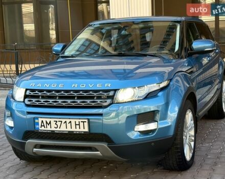 Синій Ленд Ровер Рендж Ровер Евок, об'ємом двигуна 2.18 л та пробігом 178 тис. км за 15900 $, фото 7 на Automoto.ua