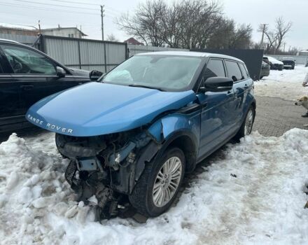 Синий Ленд Ровер Рендж Ровер Эвок, объемом двигателя 2.2 л и пробегом 170 тыс. км за 8000 $, фото 3 на Automoto.ua