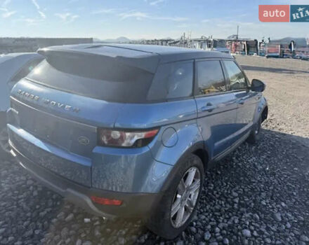 Синий Ленд Ровер Рендж Ровер Эвок, объемом двигателя 2 л и пробегом 200 тыс. км за 9500 $, фото 4 на Automoto.ua