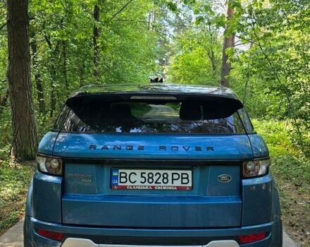 Синій Ленд Ровер Рендж Ровер Евок, об'ємом двигуна 2.18 л та пробігом 215 тис. км за 18700 $, фото 1 на Automoto.ua