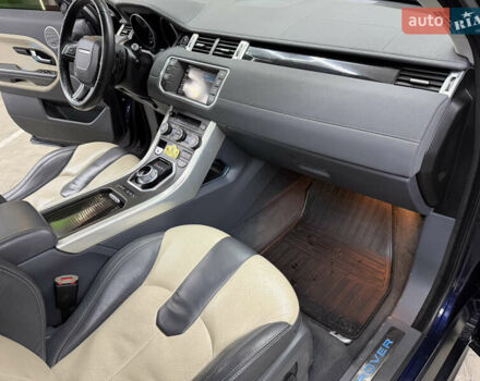 Синій Ленд Ровер Рендж Ровер Евок, об'ємом двигуна 2.2 л та пробігом 107 тис. км за 19000 $, фото 13 на Automoto.ua