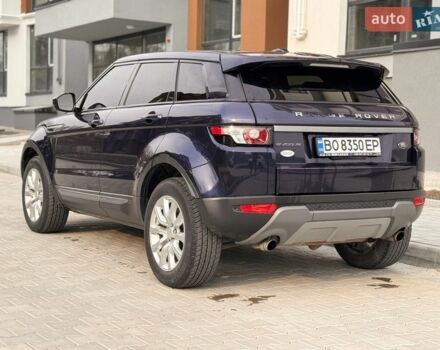 Синій Ленд Ровер Рендж Ровер Евок, об'ємом двигуна 2 л та пробігом 116 тис. км за 13999 $, фото 21 на Automoto.ua