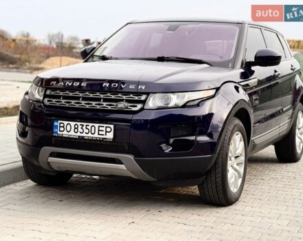 Синій Ленд Ровер Рендж Ровер Евок, об'ємом двигуна 2 л та пробігом 116 тис. км за 13999 $, фото 2 на Automoto.ua