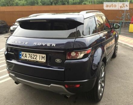 Синий Ленд Ровер Рендж Ровер Эвок, объемом двигателя 2 л и пробегом 99 тыс. км за 17500 $, фото 5 на Automoto.ua