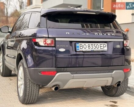 Синій Ленд Ровер Рендж Ровер Евок, об'ємом двигуна 2 л та пробігом 116 тис. км за 13999 $, фото 23 на Automoto.ua