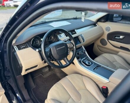 Синій Ленд Ровер Рендж Ровер Евок, об'ємом двигуна 2 л та пробігом 116 тис. км за 13999 $, фото 49 на Automoto.ua